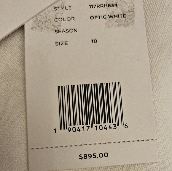 NEW tags Michael Kors COLLECTION RUNWAY skirt with grommets and large beads - Picture 8 of 14